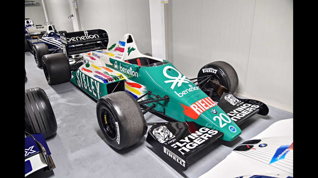 Benetton B186 - Baujahr 1986 - Formel 1 - Rennwagen - BMW Depot