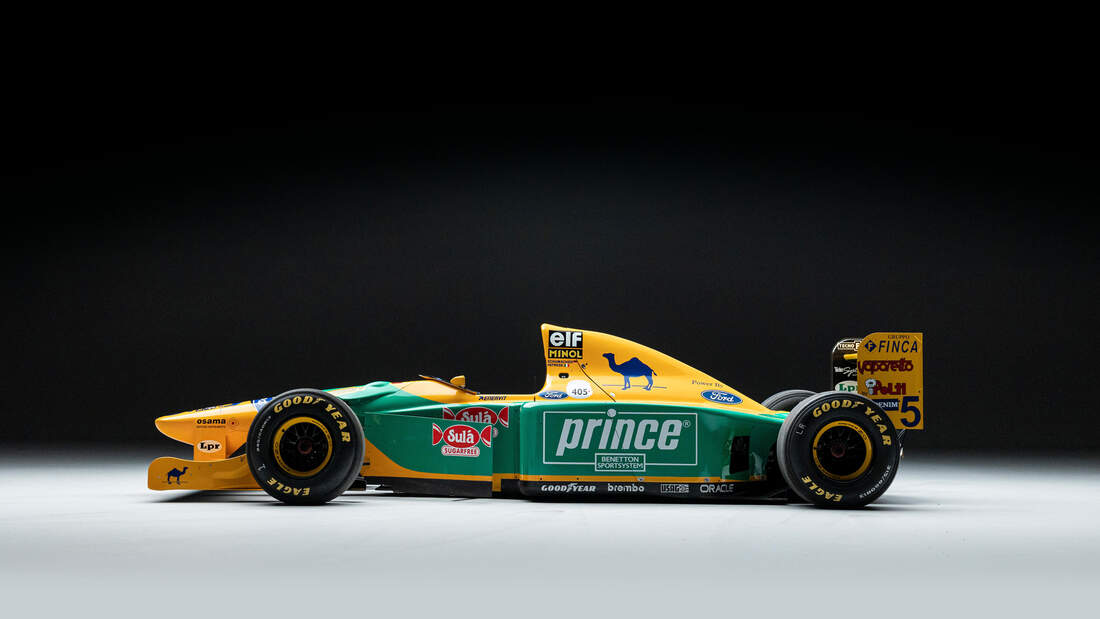 Photo F1 Grand Prix - Benetton B193 De Michael Schumacher, Monza 1993