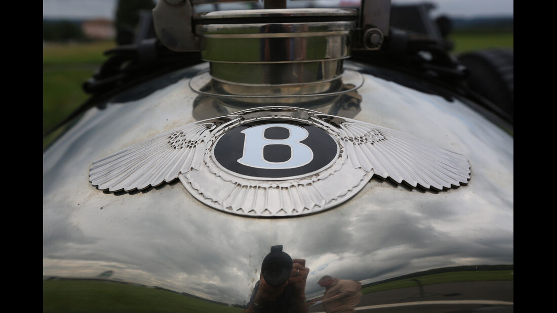 Bentley 4,5 Litre Blower, Emblem