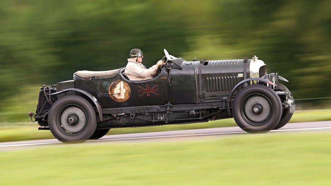 Bentley 4,5 Litre Blower, Seitenansicht