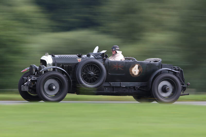 Bentley 4,5 Litre Blower, Seitenansicht