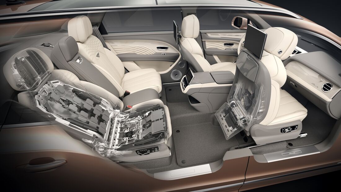 Bentley Bentayga EWB Fond-Sitzanlage