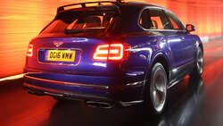Bentley Bentayga, Heckansicht