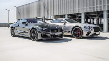 Bentley Continental GT, BMW M850i, Exterieur