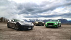 Bentley Continental GT Coupé W12, Ferrari GTC4 Lusso, Rolls-Royce Wraith Back Badge, Exterieur