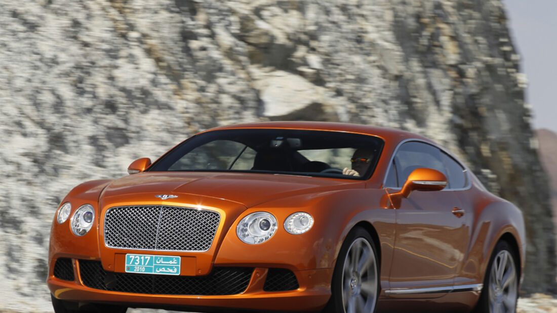 Bentley Continental GT, Front