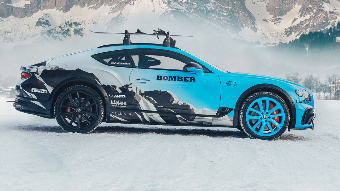 Bentley Continental GT GP Ice Race 2020