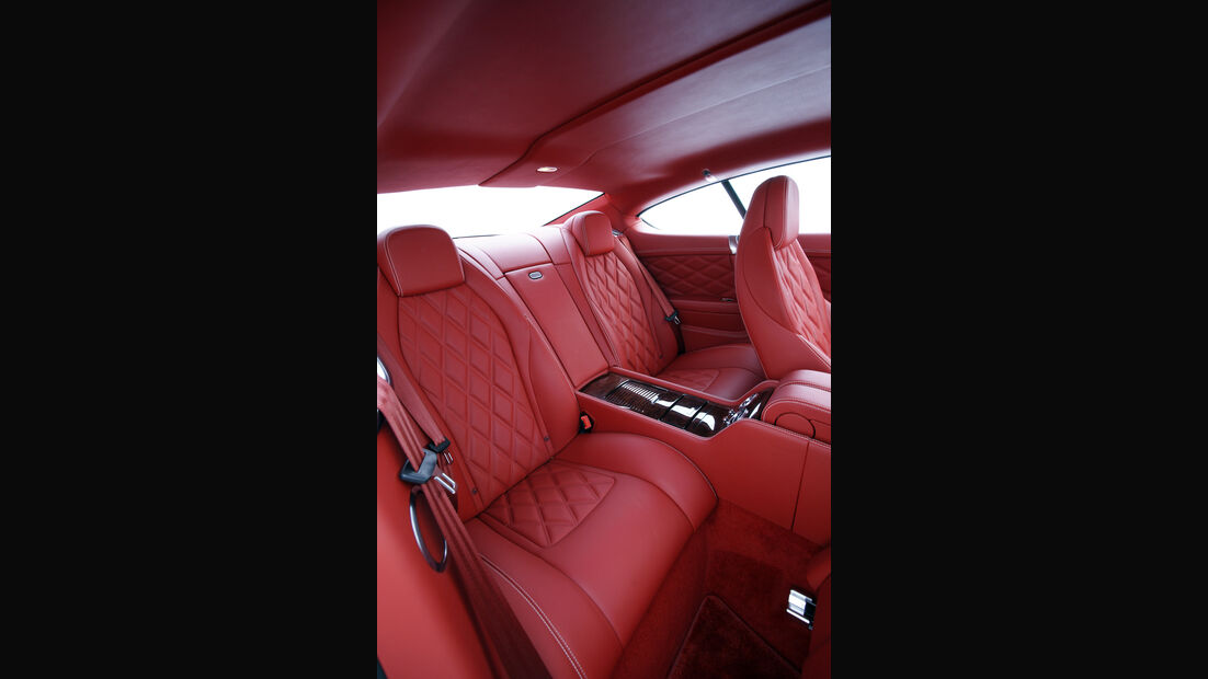 Bentley Continental GT, Innenraum, Passagiersitze, Detail