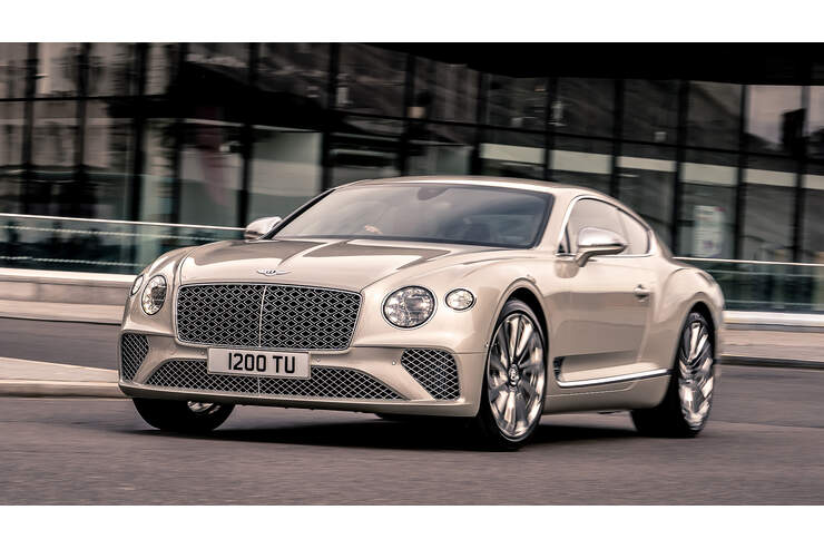 Bentley Continental Gt Mulliner 18 Monate Entwicklung Fur Naharbeiten Auto Motor Und Sport