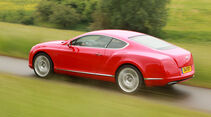 Bentley Continental GT, Seitenansicht, Fahrt