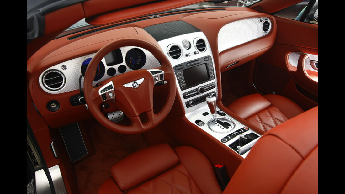 Bentley Continental GT Speed Cabrio, Innenraum