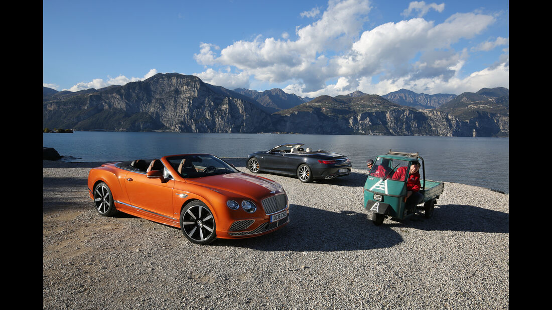 Bentley Continental GT Speed Cabrio, Mercedes-AMG S 65 Cabrio