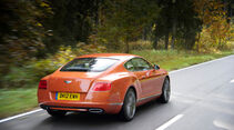 Bentley Continental GT Speed, Heckansicht