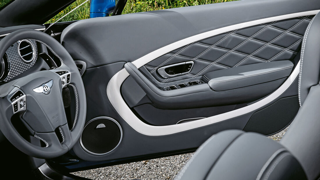 Bentley Continental GT Speed, Lenkrad, Interieur, Türinnenseite