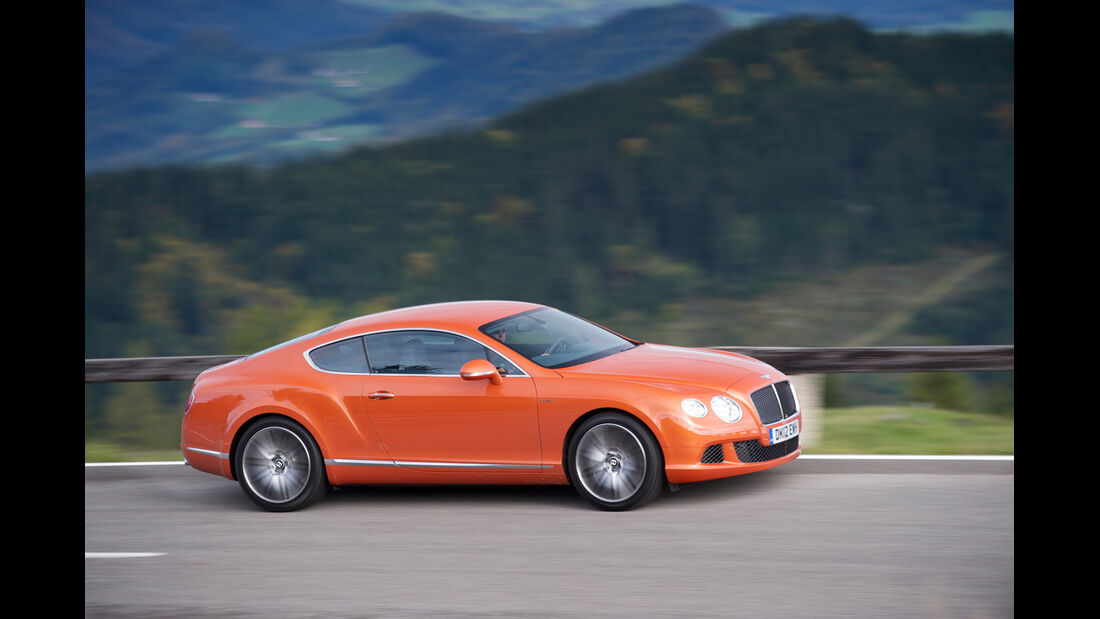 Bentley Continental GT Speed, Seitenansicht