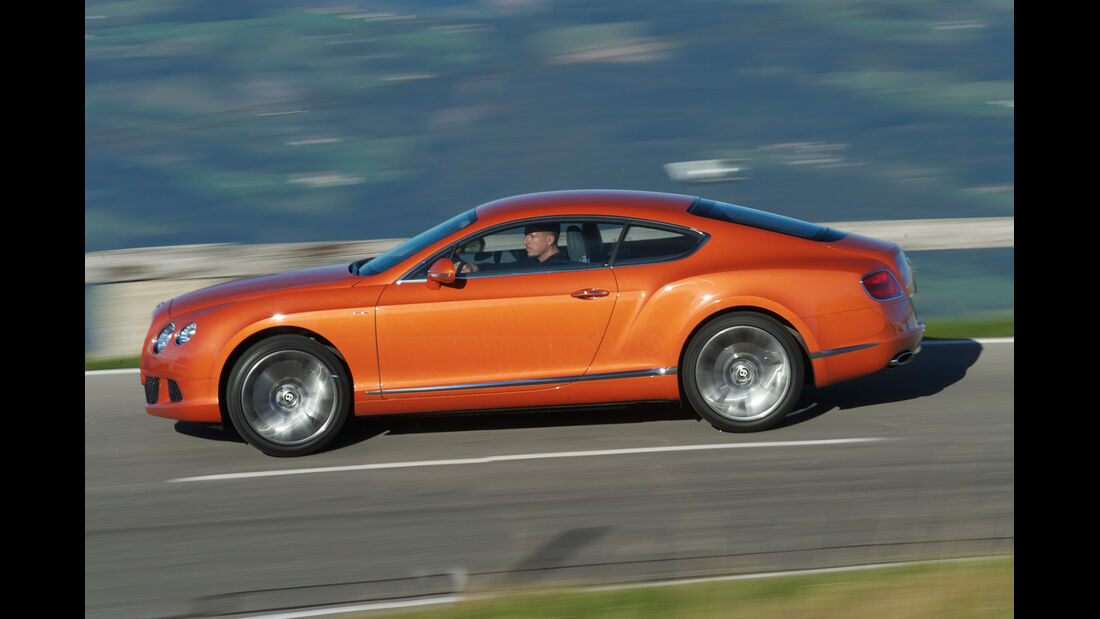 Bentley Continental GT Speed, Seitenansicht