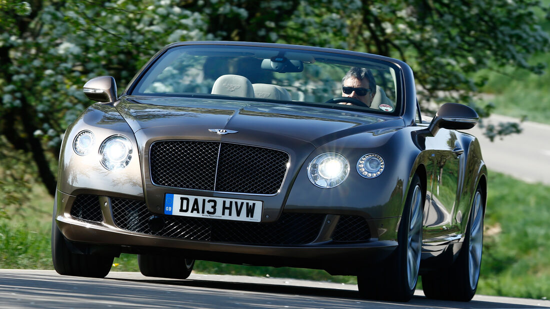 Bentley Continental GT Speed W12 Convertible, Frontansicht