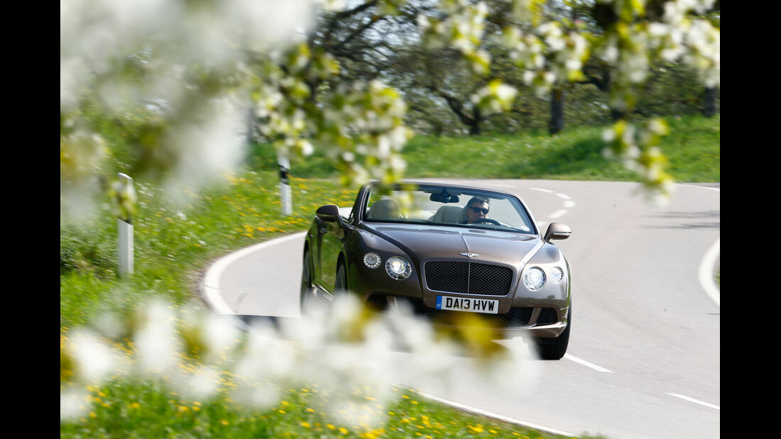 Bentley Continental GT Speed W12 Convertible, Frontansicht