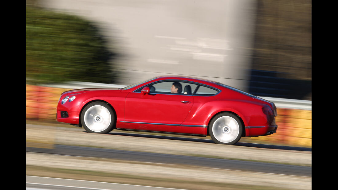 Bentley Continental GT V8, Seitenansicht
