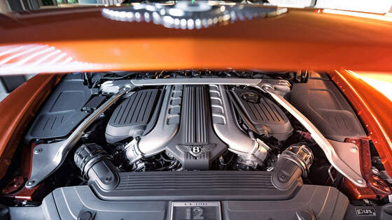 Bentley Continental GT W12, Motor