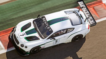 Bentley Continental  GT3, Draufsicht