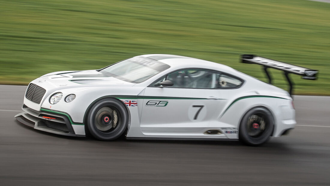 Bentley Continental GT3, Seitenansicht