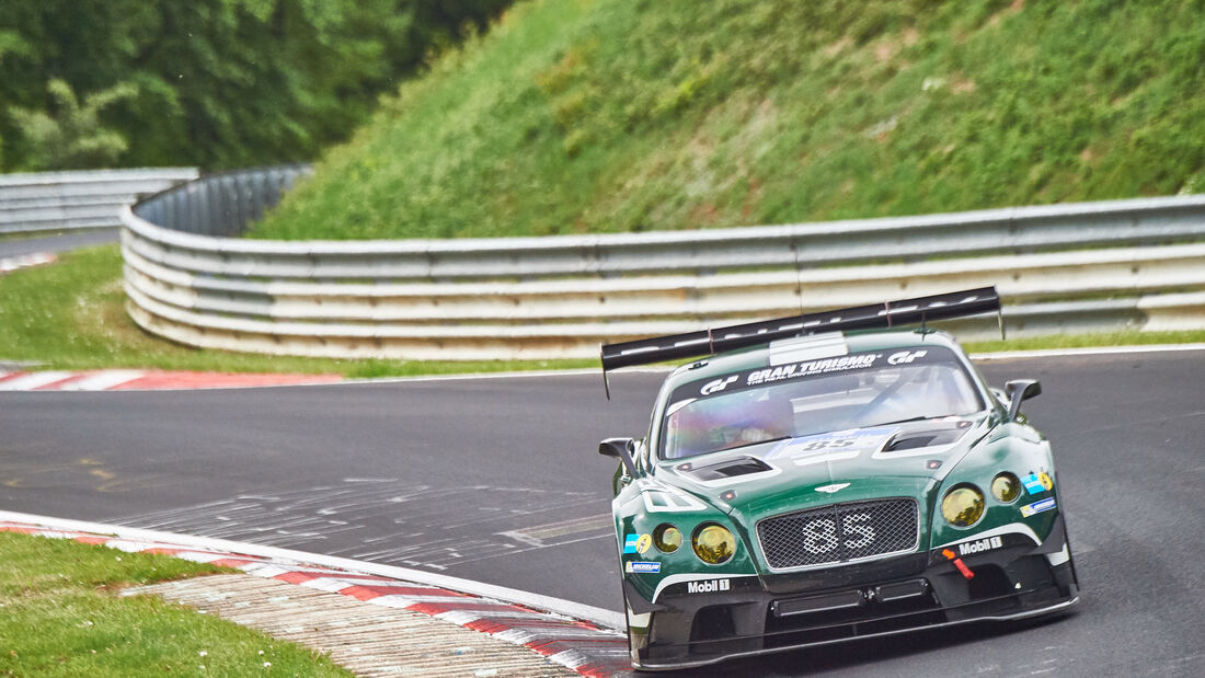 Bentley Continental GT3 - Startnummer: #85 -  24h-Nürburgring 2015 - Donnerstag