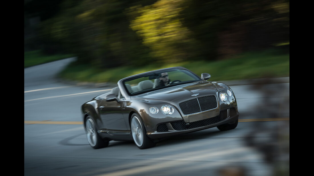 Bentley Continental GTC Speed, Frontansicht