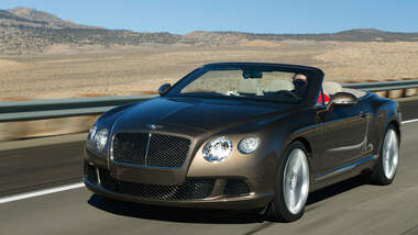 Bentley Continental GTC Speed, Frontansicht