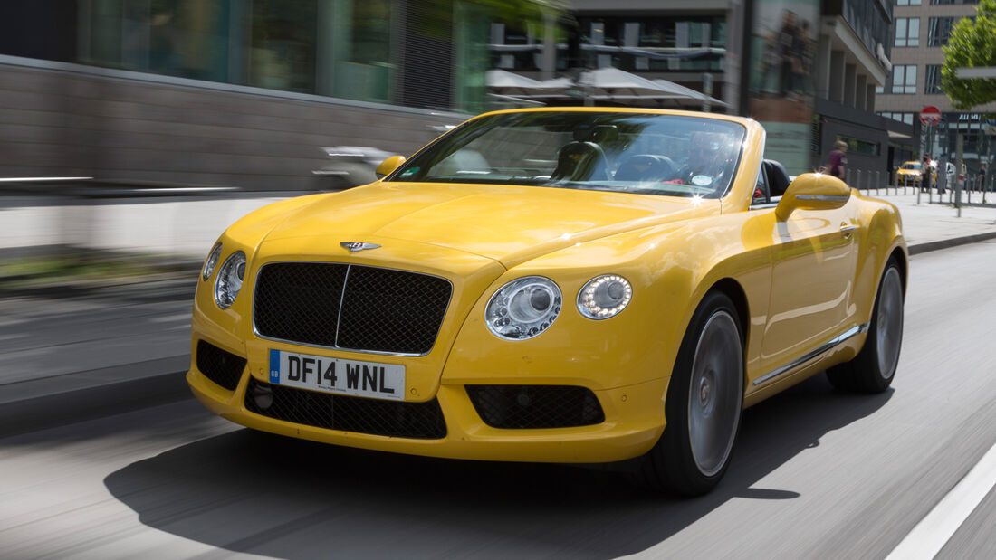 Bentley Continental GTC V8, Frontansicht