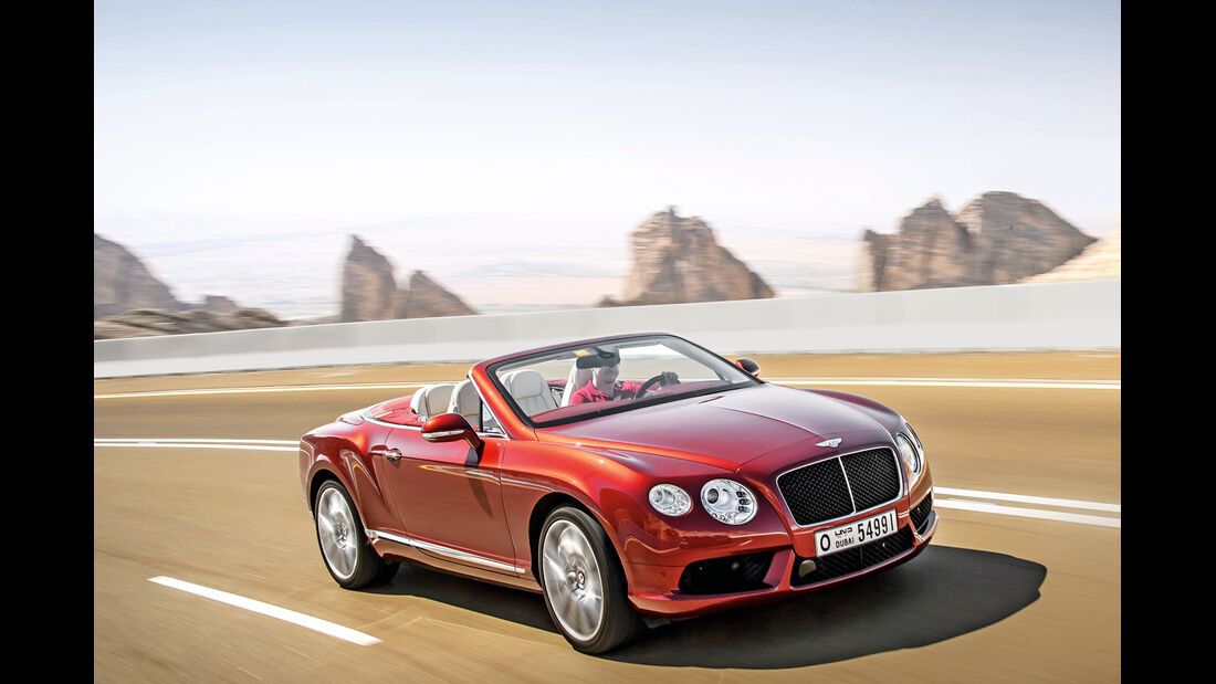 Bentley Continental GTC V8, Frontansicht