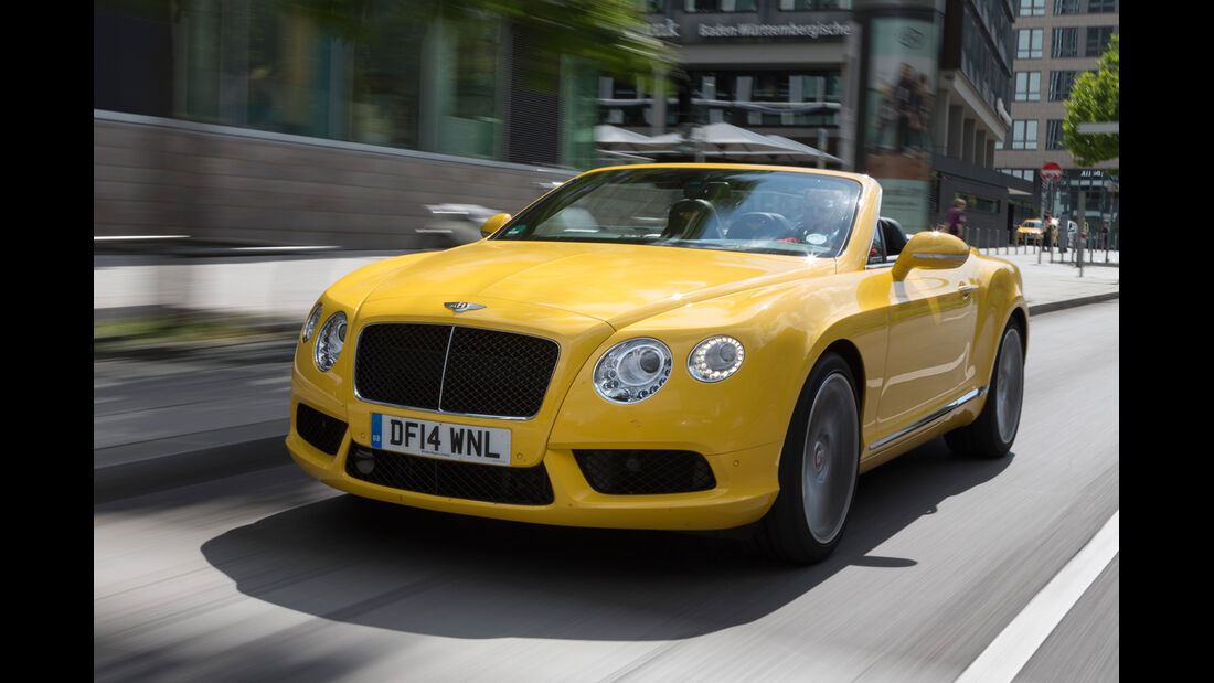 Bentley Continental GTC V8, Frontansicht