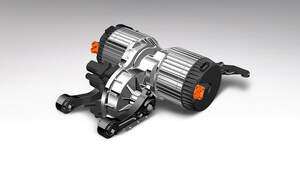 Bentley E-Achse Octopus
