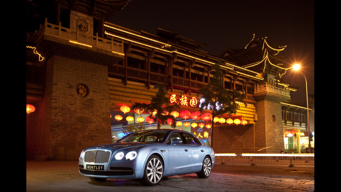 Bentley Flying Spur, Frontansicht