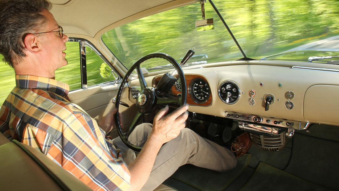 Bentley MK VI Cresta, Cockpit, Koni Lutziger