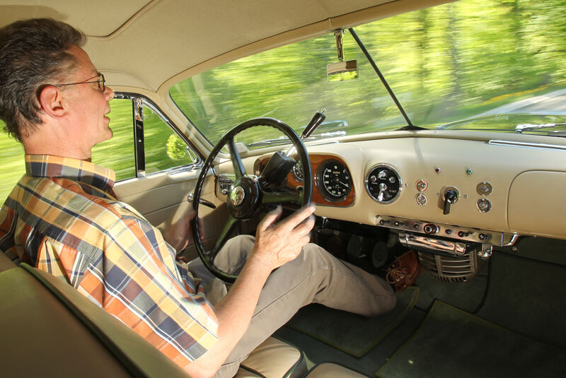 Bentley MK VI Cresta, Cockpit, Koni Lutziger