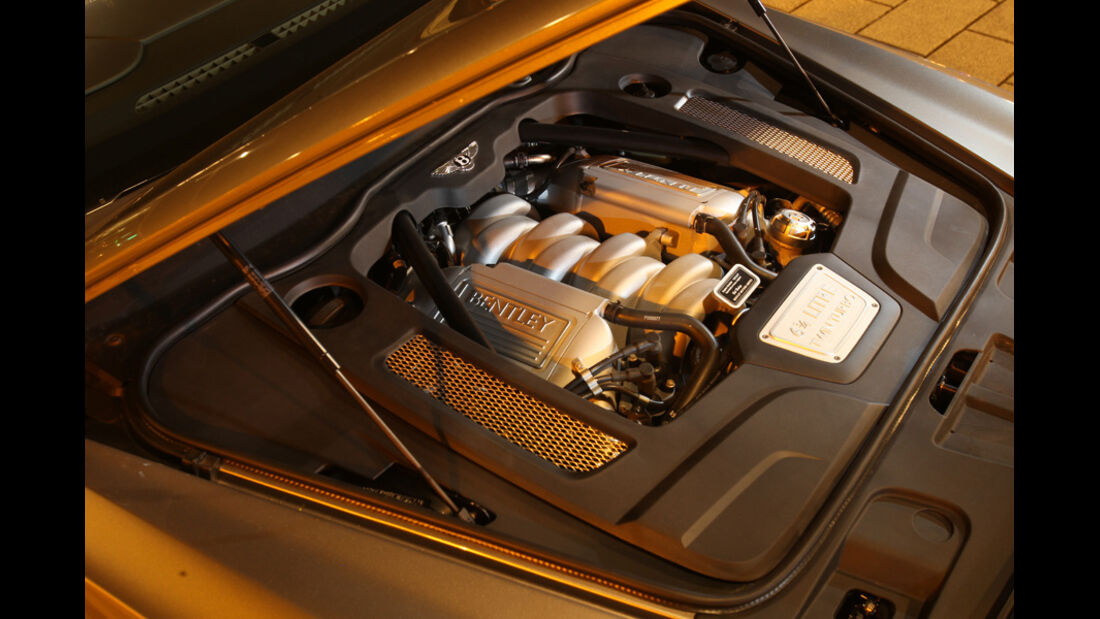 Bentley Mulsanne, Detail, Motor, Motorraum