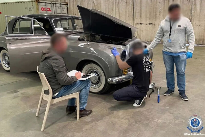 Bentley S2 Drogen Schmuggel Australien