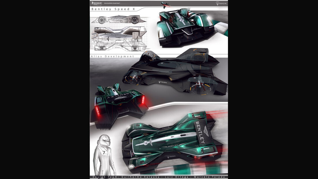 Bentley Speed X - Le Mans 2030 - Michelin Challenge Design - Motorsport