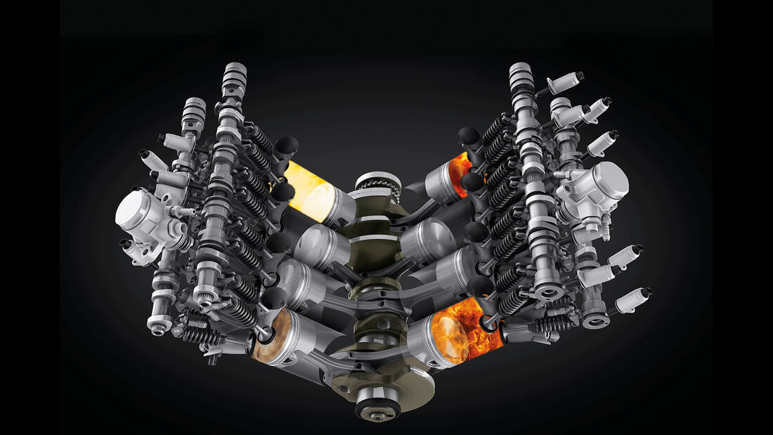 Bentley V8-Motor, Zylinderabschaltung