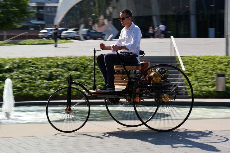 Der das erste automobil erschuf