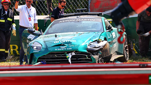 Bernd Mayländer - Safety-Car - Crash - Monza - GP Italien 2024