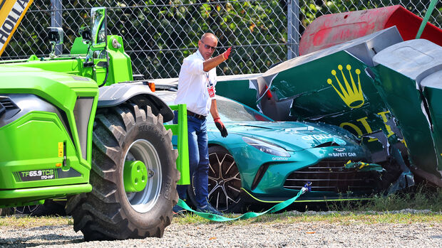 Bernd Mayländer - Safety-Car - Crash - Monza - GP Italien 2024