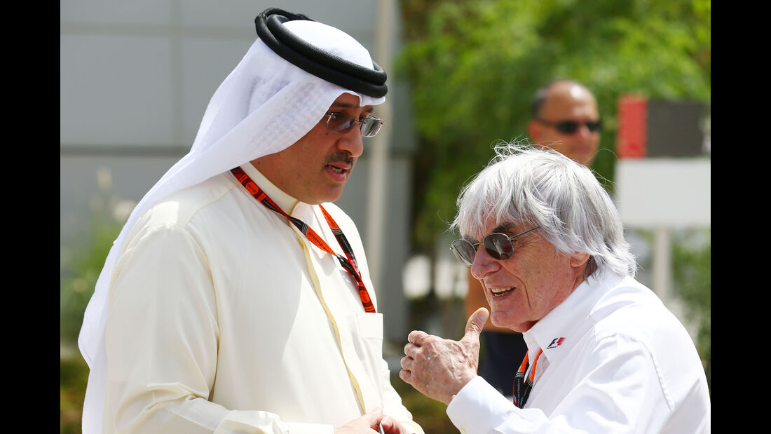 Bernie Ecclestone - Formel 1 - GP Bahrain - 17. April 2015