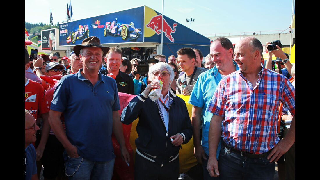Bernie Ecclestone - Formel 1 - GP Belgien - Spa-Francorchamps - 22. August 2015