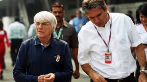 Bernie Ecclestone  - Formel 1 - GP Indien - 25. Oktober 2012