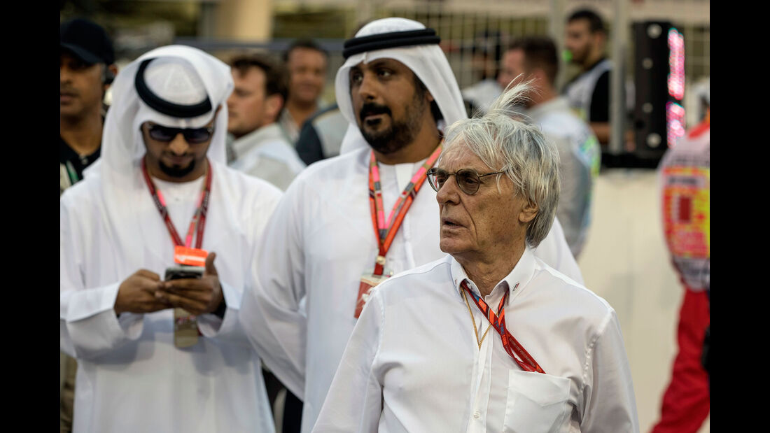 Bernie Ecclestone - GP Bahrain 2017 - Rennen 