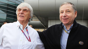 Bernie Ecclestone & Jean Todt 2012