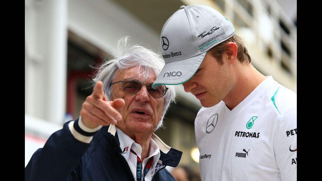 Bernie Ecclestone & Nico Rosberg - Formel 1