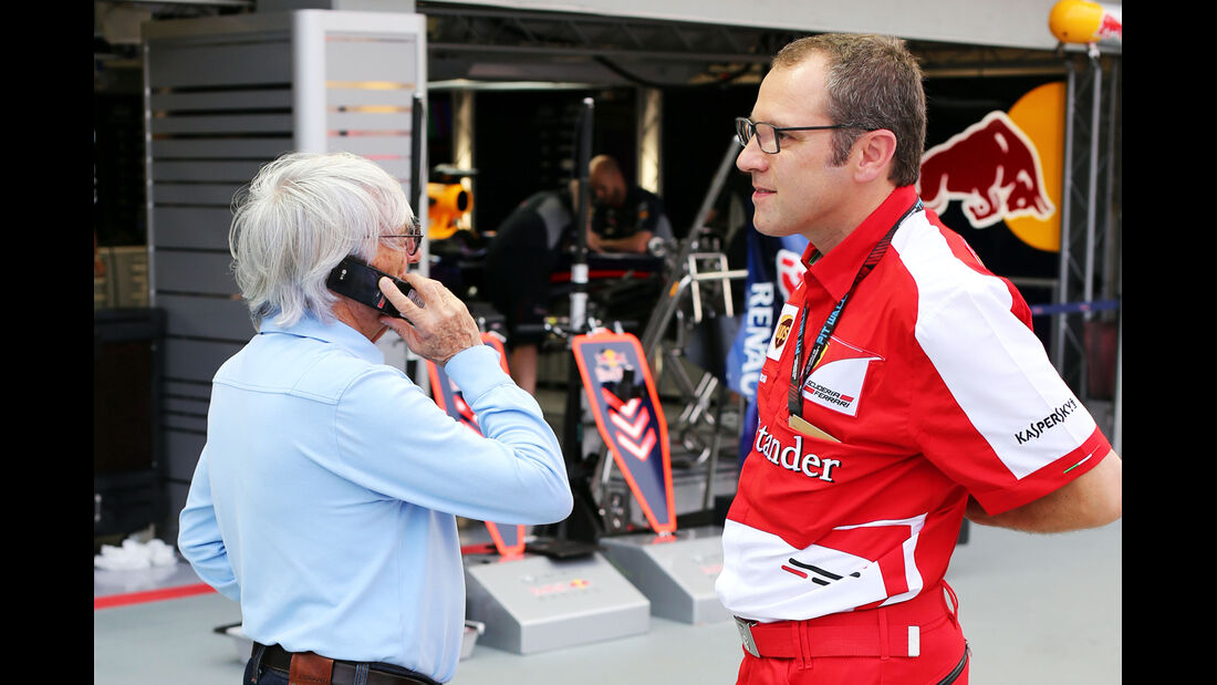 Bernie Ecclestone & Stefano Domenicali - Formel 1 - GP Singapur - 19. September 2013